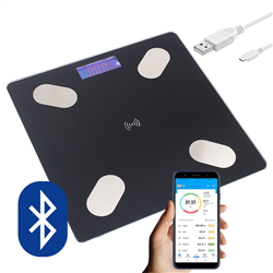INTELIGENTA WAGA ŁAZIENKOWA BLUETOOTH-347586243