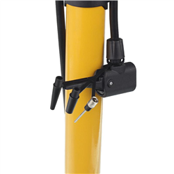 POMPKA ROWEROWA SŁUPKOWA WYSOKOŚĆ 55CM-347586260