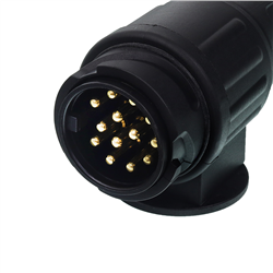 ADAPTER SPIRALNY Z PRZEWODEM 13-7 PIN, 12V PRZEJŚCIÓWKA, DŁG. ROBOCZA MAX 2M-347774719