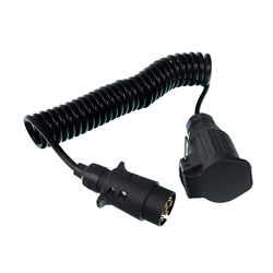 ADAPTER SPIRALNY Z PRZEWODEM 7-13 PIN, 12V PRZEJŚCIÓWKA, DŁG. ROBOCZA MAX 2M-347774721