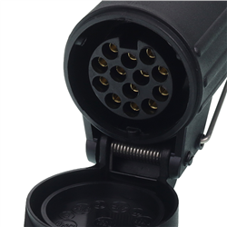 ADAPTER SPIRALNY Z PRZEWODEM 7-13 PIN, 12V PRZEJŚCIÓWKA, DŁG. ROBOCZA MAX 2M-347774723