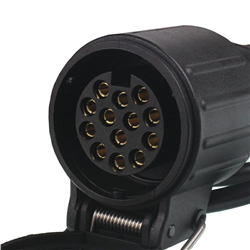 ADAPTER Z PRZEWODEM 7-13 PIN, 12V PRZEJŚCIÓWKA, 75CM-347586429