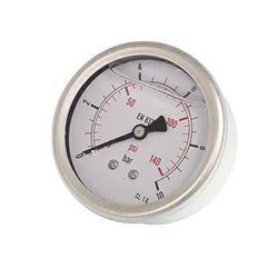 MANOMETR 1/4 TYŁ, 0- 10 BAR-347586437