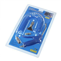 ZESTAW DO PRZEDMUCHIWANIA FI 8MM BLUE PU, TRÓJNIK TYP T 3/8" 6/6MM-347586481