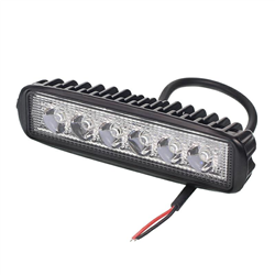 LAMPA ROBOCZA PANEL LED,  6 LED 158X44X40, GRUBOŚĆ 40MM, OBUDOWA ALUM-347586751