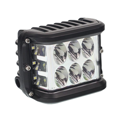 LAMPA ROBOCZA PANEL LED, BIAŁE ŚWIATŁO, STROBOSKOP CUBE, 9-36V, 12LED, 97X75X60 MM, OBUDOWA ALUM.-347586823