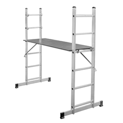 DRABINA, RUSZTOWANIE, PLATFORMA ROBOCZA, 2X8 SZCZEBLI-347586942
