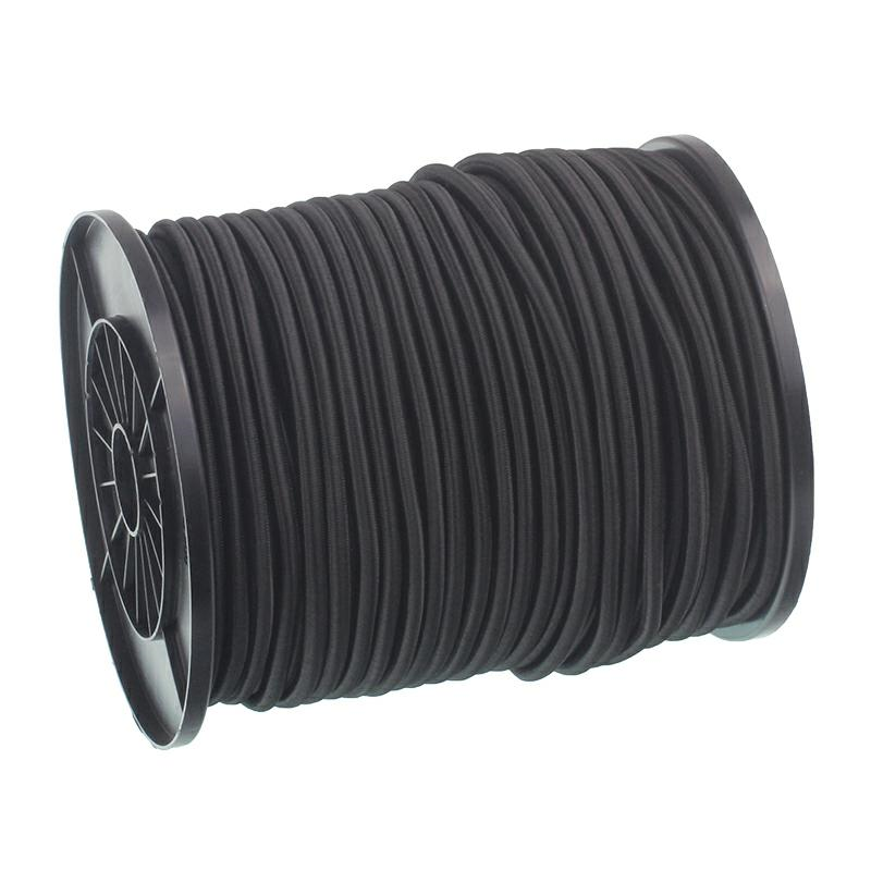 EKSPANDOR PLANDEKI CZARNY FI  6MM Z RDZENIEM GUMOWYM, ROLKA OK. 100MB-347587038