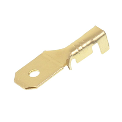 KOŃCÓWKA ELEKTRYCZNA TYP E-2,5 / 6.3MM 100SZT/ OPAKOWANIE, KONEKTOR MĘSKI Z ZACZEPEM-347587060