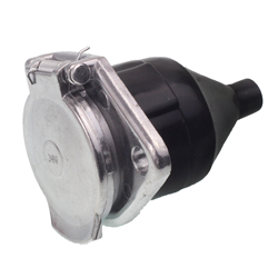 GNIAZDO 7/24V N ALUMINIOWE, KONTAKTY SKRĘCANE ( Z BOLCEM)-347587062