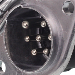 GNIAZDO 7/24V N ALUMINIOWE, KONTAKTY SKRĘCANE ( Z BOLCEM)-347587065