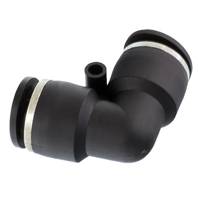 SZYBKOZŁ. TEKALANU FI  8MM KOLANKO, PLASTIKOWE, CZARNE-347587137