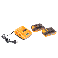 ZESTAW ZASILAJĄCY 2X AKUMULATOR LITOWO-JONOWY 20V 2Ah + ŁADOWARKA 2A-347587244