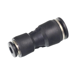 SZYBKOZŁ. TEKALANU FI  8MM /  4MM PROSTE, PLASTIKOWE, CZARNE-347587347