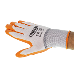RĘKAWICE OCHRONNE POWLEKANE NITRYLEM ROZMIAR XL-347910324