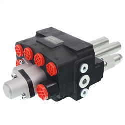 ROZDZIELACZ HYDRAULICZNY 2-SEKCYJNY 80L/MIN DO ŁADOWACZY CZOŁOWYCH, HSDM45-347587738