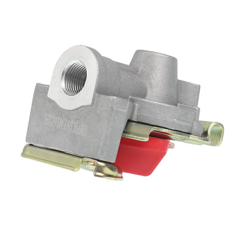 ZŁĄCZE PRZEWODU M16 CZERWONE KPL. 2 SZT. BEZ ZAWORU + Z ZAWOREM-347587805