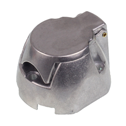 GNIAZDO 7/12V ALUMINIOWE, KONTAKTY SKRĘCANE, KWADRATOWE-347587887