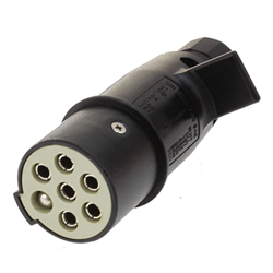 WTYCZKA 7/24V S  PLASTIKOWA, KONTAKTY SKRĘCANE, NAKRĘTKA-347587899