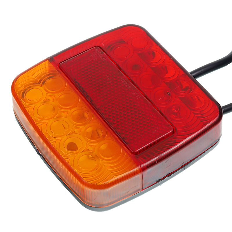 ZESTAW ŚWIATEŁ PRZYCZEPY  7,5M + 2,5M 26-LED, MOCOWANIE NA MAGNES-347587959