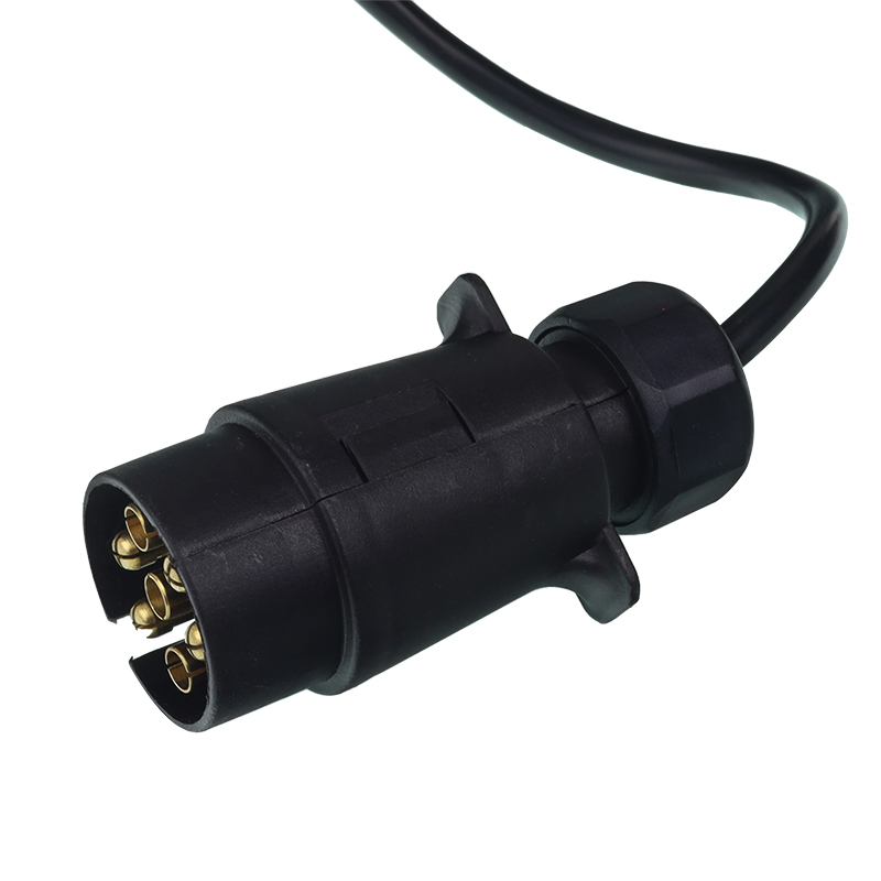 ZESTAW ŚWIATEŁ PRZYCZEPY  7,5M + 2,5M 14-LED, MOCOWANIE NA MAGNES, HQ-347587965