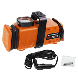 KOMPRESOR DO POMPOWANIA POW.12V/230V 25L/MIN, MANOMETR 10BAR-347588118