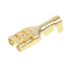 KOŃCÓWKA ELEKTRYCZNA TYP J-2,5 / 6.3MM 100SZT/OPAKOWANIE, KONEKTOR ŻEŃSKI Z ZACZEPEM-347588119