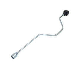 KORBA RĘCZNA KOŁA PODPOROWEGO H=620MM, K:19MM-347588208