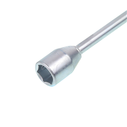 KORBA RĘCZNA KOŁA PODPOROWEGO H=660MM, K:19MM-347588212