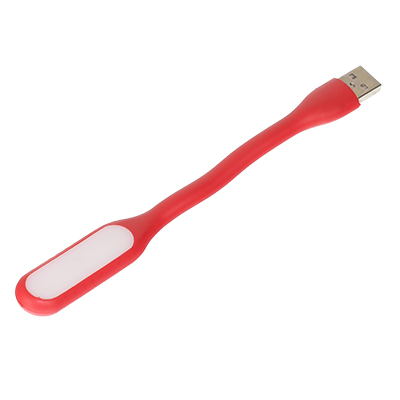 LAMPKA SILIKONOWA LEDOWA USB, 6  LED CZERWONA, 170X18,5X9MM, 5V, 1.2W-347588317