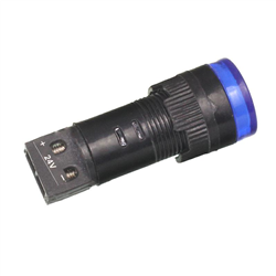 LAMPKA KONTROLNA DESKI ROZDZ. NIEBIESKA LED, Z ŻARÓWKĄ, 12/24V-347588361