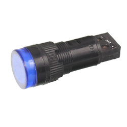 LAMPKA KONTROLNA DESKI ROZDZ. NIEBIESKA LED, Z ŻARÓWKĄ, 12/24V-347588362