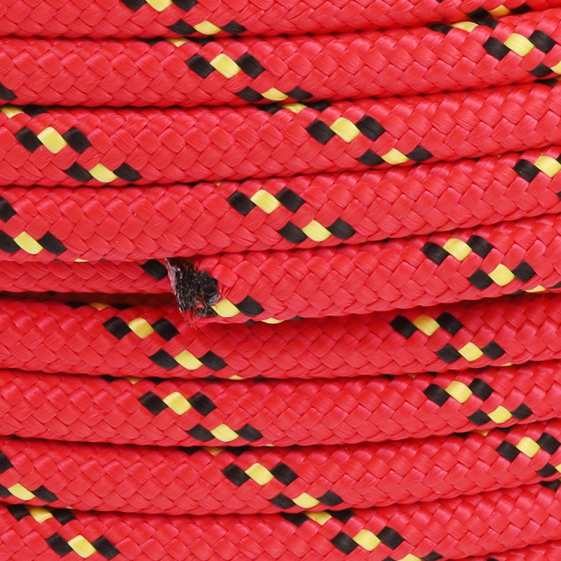 LINA POLIPROPYLENOWA FI 12,0 MM, CZERWONA, ROLKA 150 M-347588467