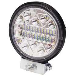 LAMPA ROBOCZA HALOGEN LED, 34 LED OKRĄGŁA, 9-36V, FI-112, GRUBOŚĆ 35MM-347588640