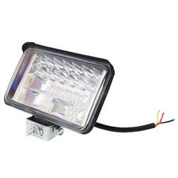 LAMPA ROBOCZA HALOGEN LED, 30 LED WIĘKSZA, PROSTOKĄTNA, 9-36V, 150X95X50MM, OŚWIETLENIE COMBO-347588655