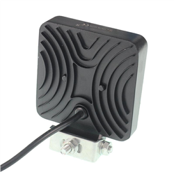 LAMPA ROBOCZA HALOGEN LED, 38 LED + WEWNĘTRZNE DIODY - ŻÓŁTE, KWADRATOWA, 10-30V, 108X108X22MM-347588671