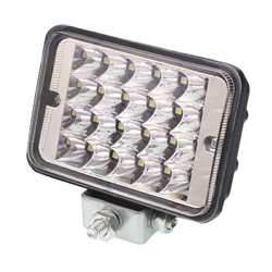 LAMPA ROBOCZA HALOGEN LED, 20 LED PROSTOKĄTNA, 12-36V, 110X76X50MM, OŚWIETLENIE ROZPROSZONE (FLOOD)-347588692