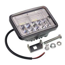 LAMPA ROBOCZA HALOGEN LED, 26 LED PROSTOKĄTNA, 10-30V, GRUBOŚĆ: 50MM, 120X92X50MM-347588731