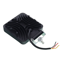 LAMPA ROBOCZA HALOGEN LED, 40 LED KWADRATOWA, 10-30V, 107X107X35MM-347588767