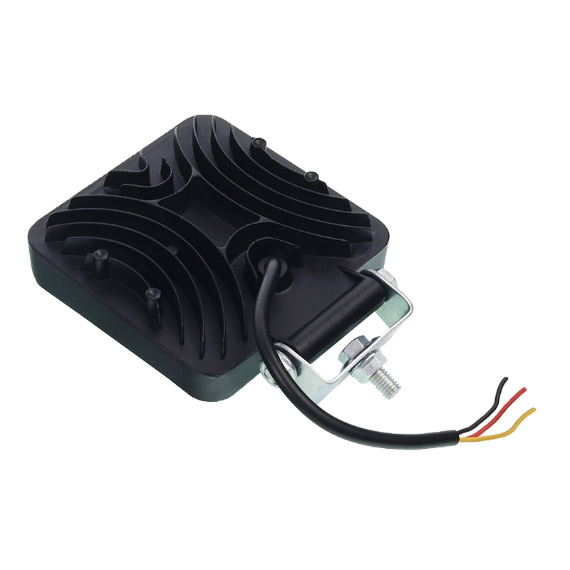 LAMPA ROBOCZA HALOGEN LED, 40 LED KWADRATOWA, 10-30V, 107X107X35MM-347588767