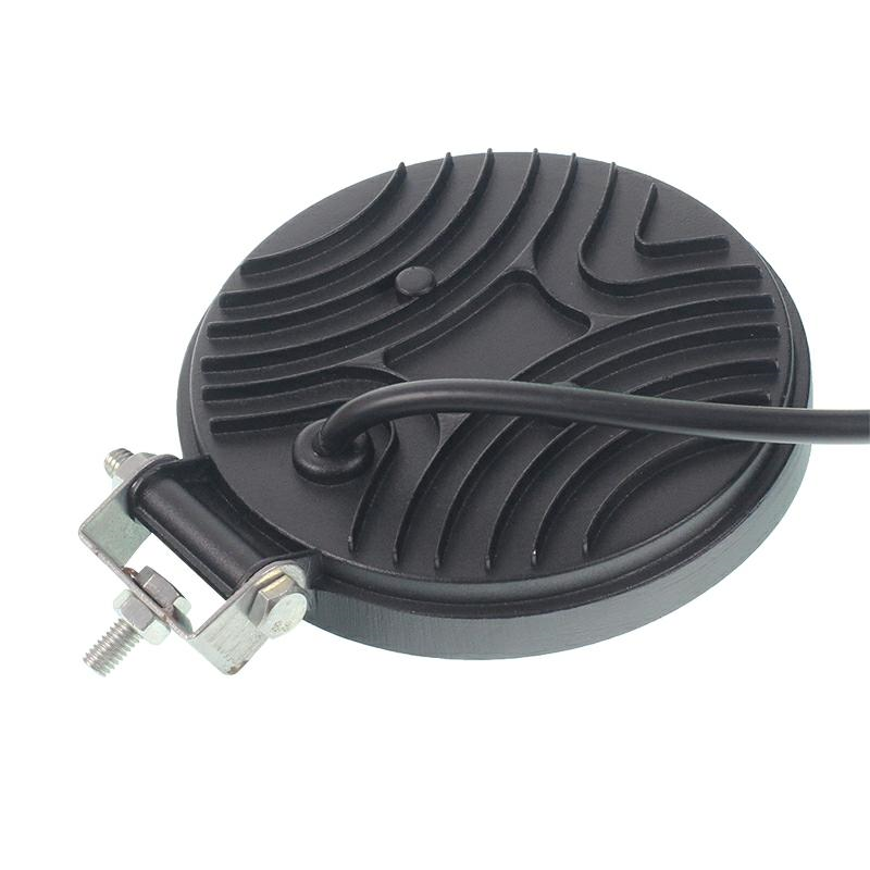 LAMPA ROBOCZA LEDOWA OKRĄGŁA, 14 LED 12-80V, FI 112MM, GRUBOŚĆ 28MM-347588805