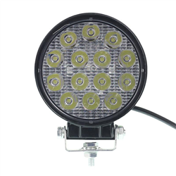 LAMPA ROBOCZA LEDOWA OKRĄGŁA, 14 LED 12-80V, FI 112MM, GRUBOŚĆ 47MM-347588814