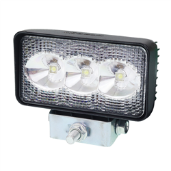 LAMPA ROBOCZA LEDOWA SZEROKA  3 LED, MOCNA 3X10W, 12-36V, 110X80X46MM, 1200 LM, OBUDOWA ALUM.-347588911
