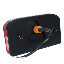 LAMPA TYLNA ZESPOLONA LEWA PRZYCZEPKI 12/24V (ŚWIATŁO PRZECIWMGŁOWE) Z TRÓJKĄTEM ODBLASKOWYM-347589000