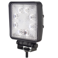 LAMPA ROBOCZA LEDOWA PROSTOKĄTNA,  8 LED 12-36V, 109X109X35MM, OBUDOWA ALUM.-347589006