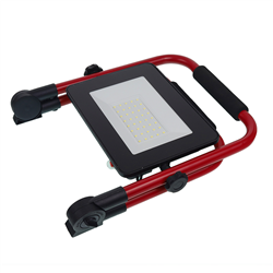 NAŚWIETLACZ LED AKUMUL, 12/230V, 20W ŁADOWARKA + PODSTAWKA-347589211