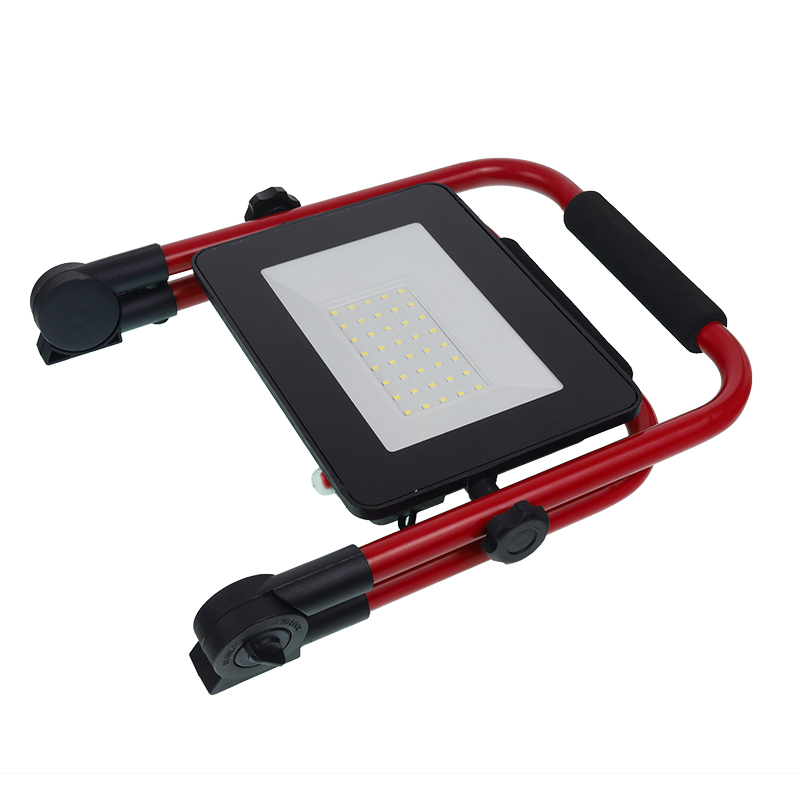 NAŚWIETLACZ LED AKUMUL, 12/230V, 20W ŁADOWARKA + PODSTAWKA-347589211