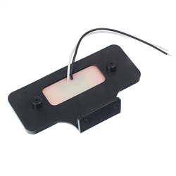 LAMPA OBRYSOWA CZERWONA DIODOWA Z UCHWYTEM, HOMOLOGACJA E9-347589262