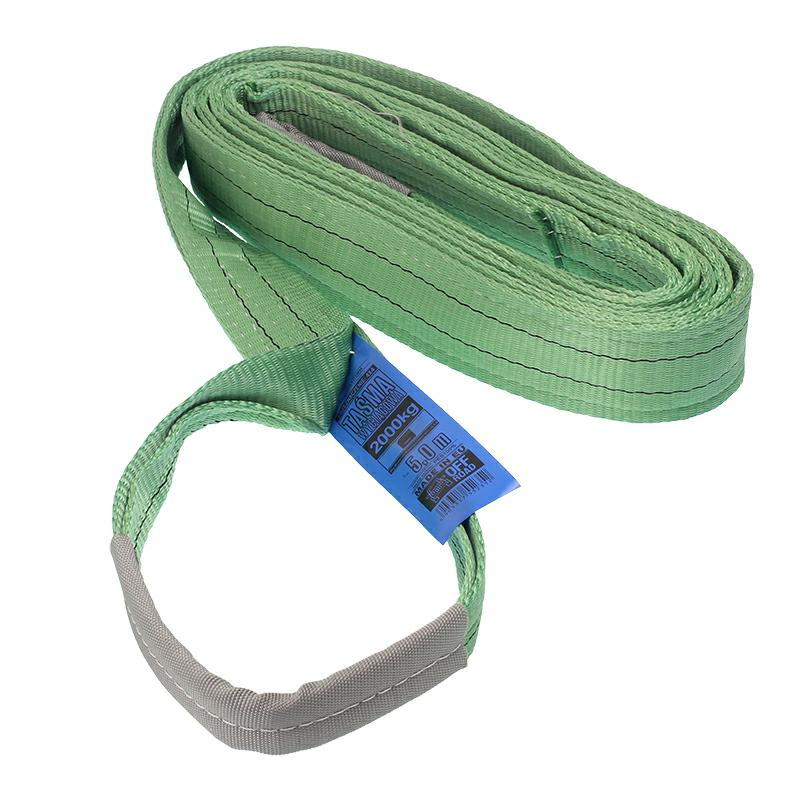 LINA WYCIĄGOWA OFF-ROAD  8M (2T/10T BS) TAŚMA ZIELONA, PĘTLA+PĘTLA-347589285
