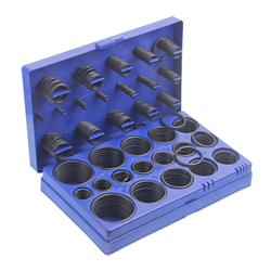 ZESTAW USZCZELEK OLEJOODPORNYCH ORINGI, 419 SZT, PUDEŁKO-347589306